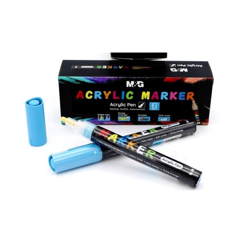 FEUTRE PEINTURE ACRYLIQUE BLEU 15 S602