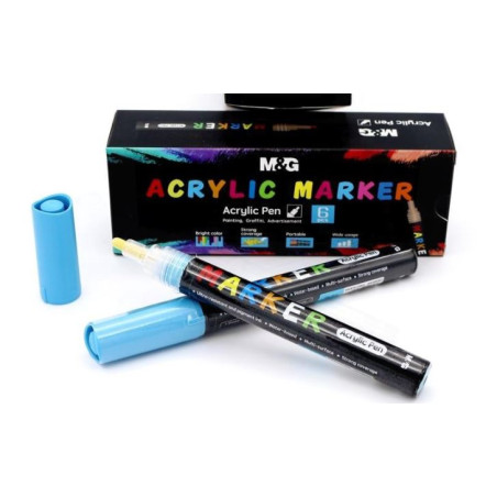 FEUTRE PEINTURE ACRYLIQUE BLEU 15 S602