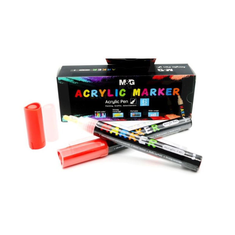 FEUTRE PEINTURE ACRYLIQUE ROUGE 11 S200