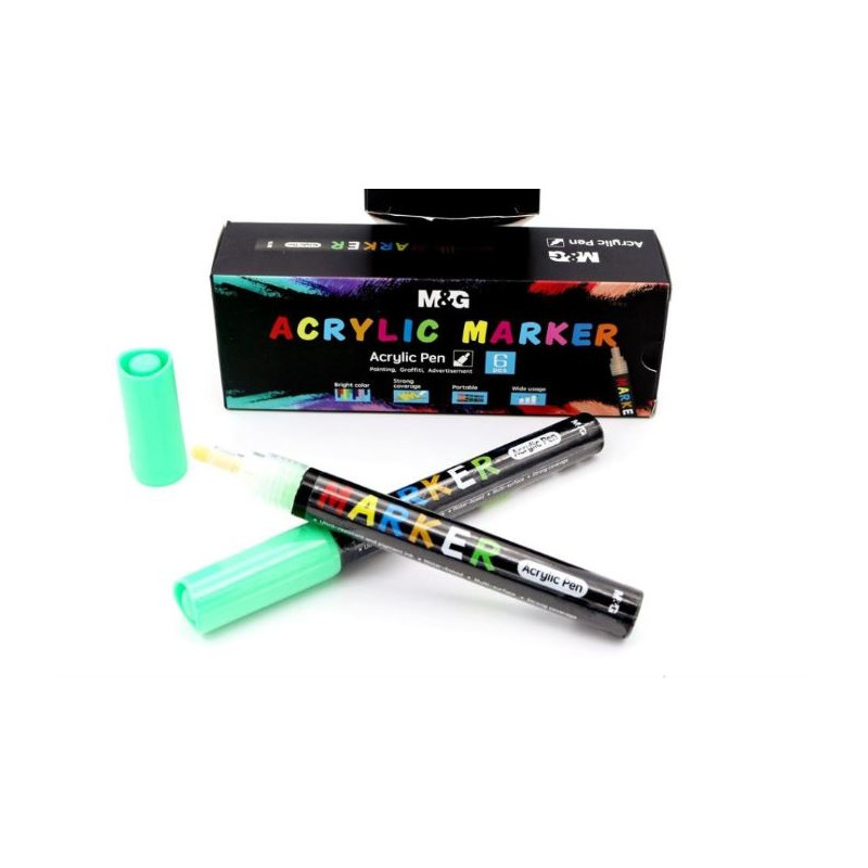 FEUTRE PEINTURE ACRYLIQUE VERT 20 S050