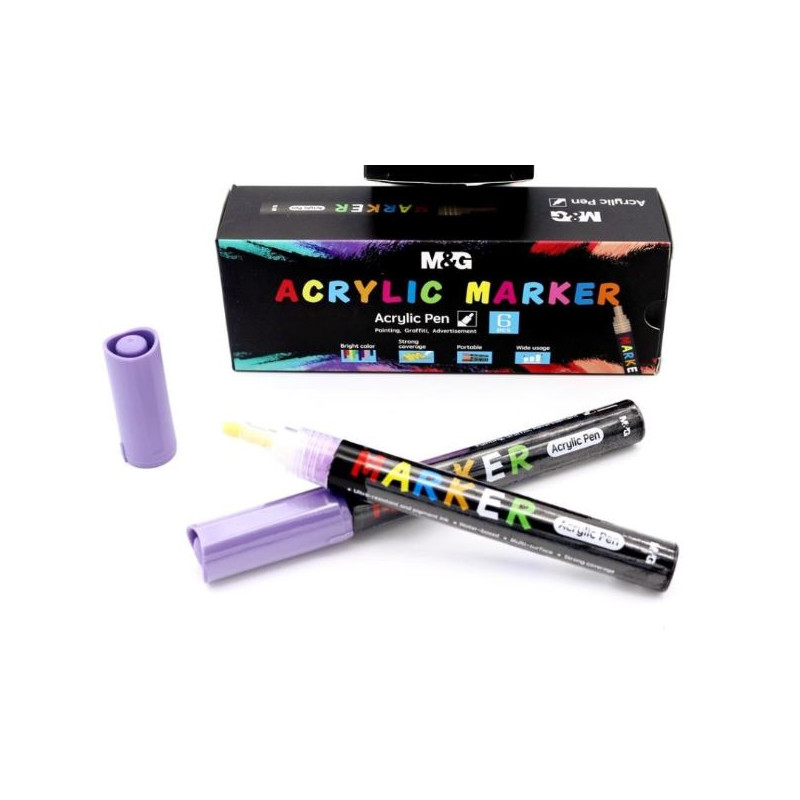 FEUTRE PEINTURE ACRYLIQUE LILAS 18 S800