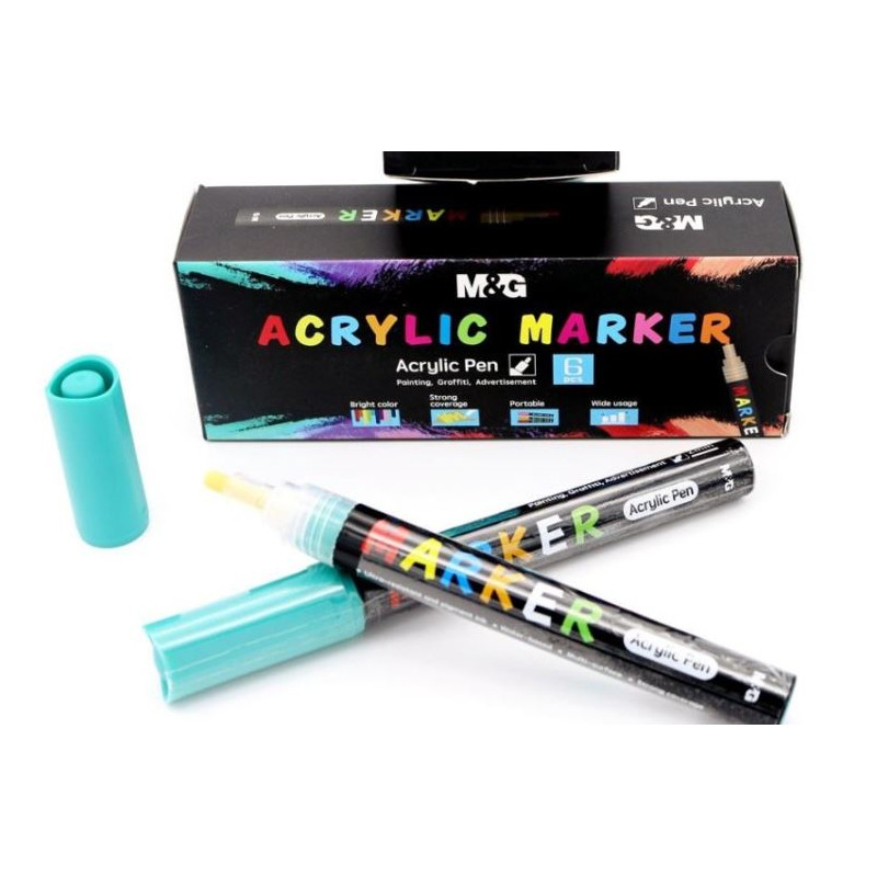 FEUTRE PEINTURE ACRYLIQUE TURQUOISE 22 S523