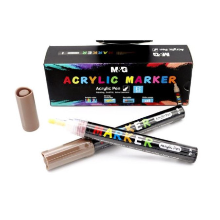 FEUTRE PEINTURE ACRYLIQUE MARRON 27 S421