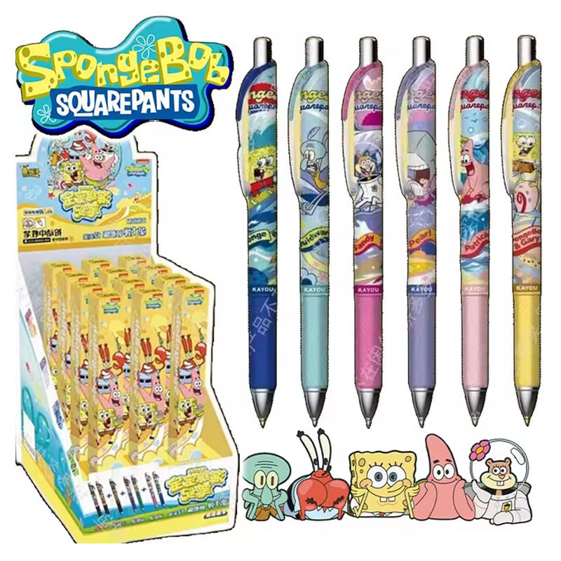 BOITE BLIND STYLO BOB L'EPONGE FIGURINE DISNEY SOUS LICENCE