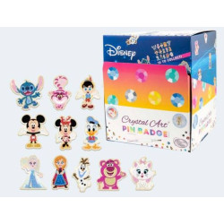 BOITE BLIND BAG CRYSTAL ART PIN BADGE FIGURINE DISNEY SOUS LICENCE