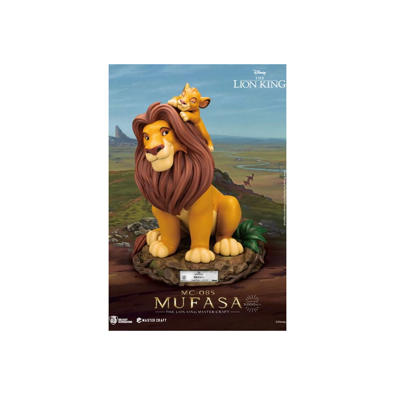 statuette Master Craft Le Roi Lion Mufasa 36 cm
