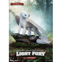 Dragons 3 statuette Master Craft Light Fury 29 cm