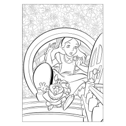 Coloriage Aventures disney sous licence officielle cahier