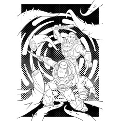 Coloriage Aventures disney sous licence officielle cahier