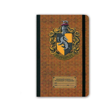 CARNET HARRY POTTER BLASONS POUFSOUFFLE
