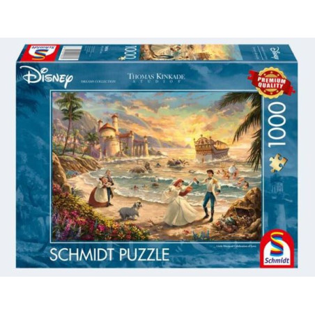 PUZZLE LA PETITE SIRENE 1000 PIECES FIGURINE DISNEY