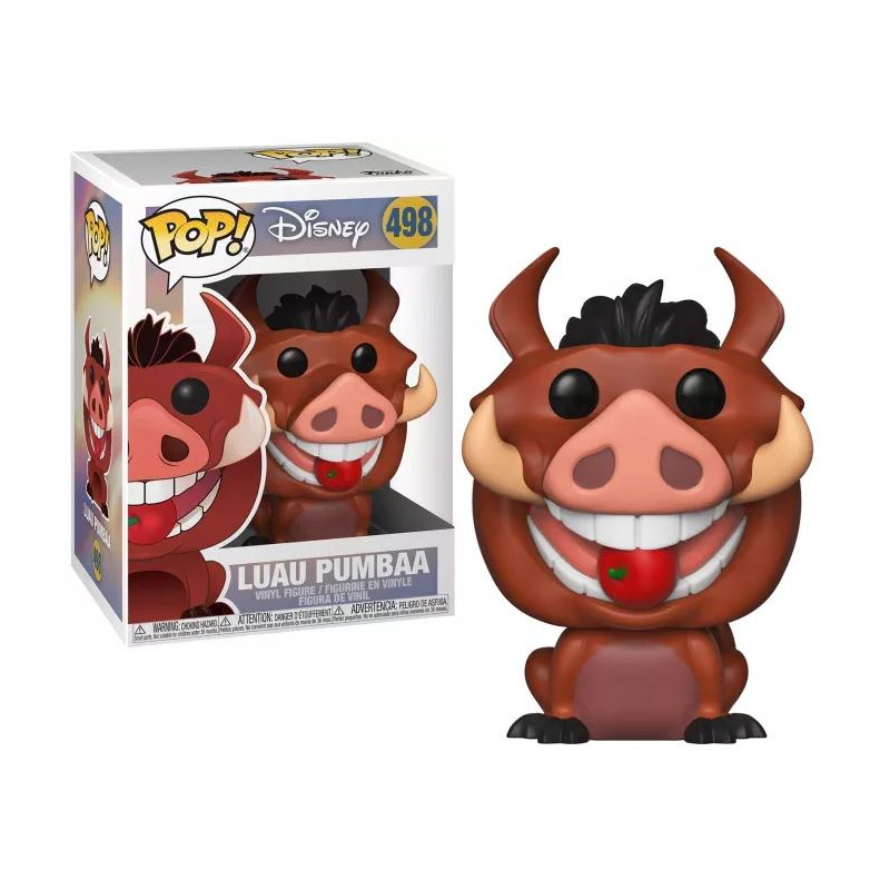 FIGURINE FUNKO POP PUMBA LE ROI LION N°498 DISNEY