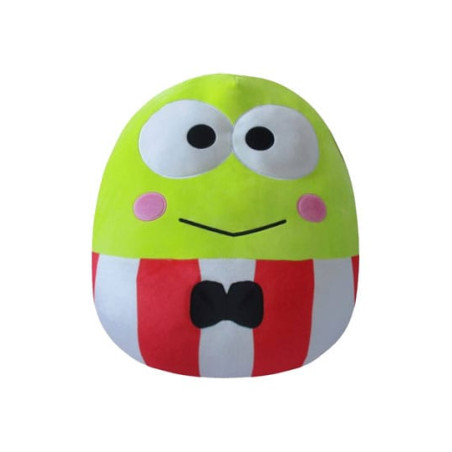 Squishmallows peluche Sanrio Core Keroppi Red Striped Suit 25 cm