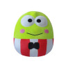 Squishmallows peluche Sanrio Core Keroppi Red Striped Suit 25 cm