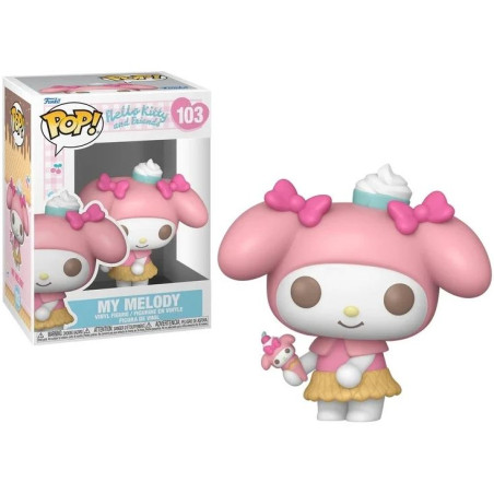 HELLO KITTY - FIGURINE FUNKO POP Sanrio N° 103 - My Melody avec glace