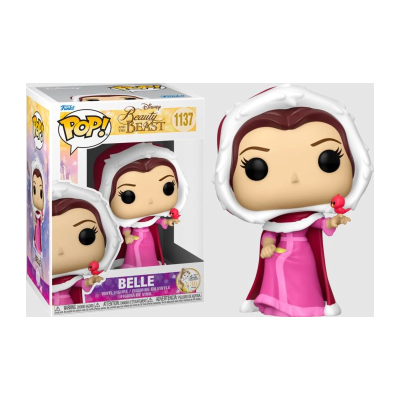 DISNEY - FIGURINE FUNKO POP N° 1137 - BELLE ET LA BETE - Winter Belle