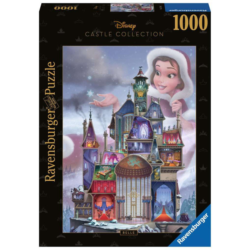 Puzzle 1000pcs - Belle - DISNEY CASTLE
