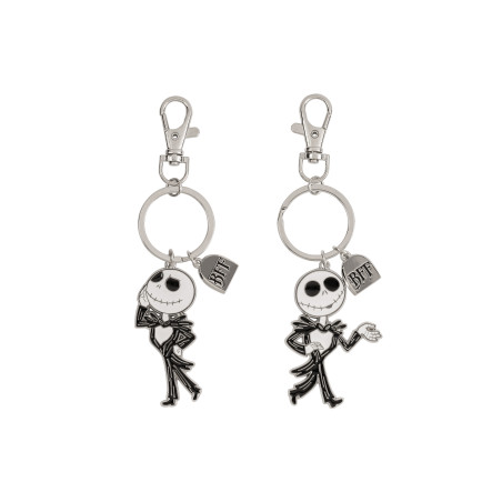 Set de 2 Porte-Clés BFF L'ETRANGE NOEL de Mr JACK -  Disney