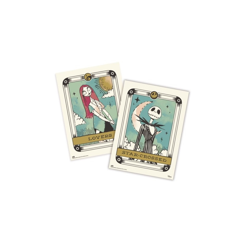 L'ETRANGE NOEL de Mr JACK - Set de 2 Mini Posters 38x52cm disney