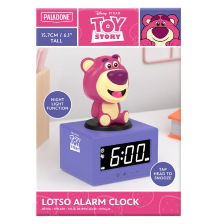 TOY STORY - Lotso - Réveil Lumineux Icon 12cm