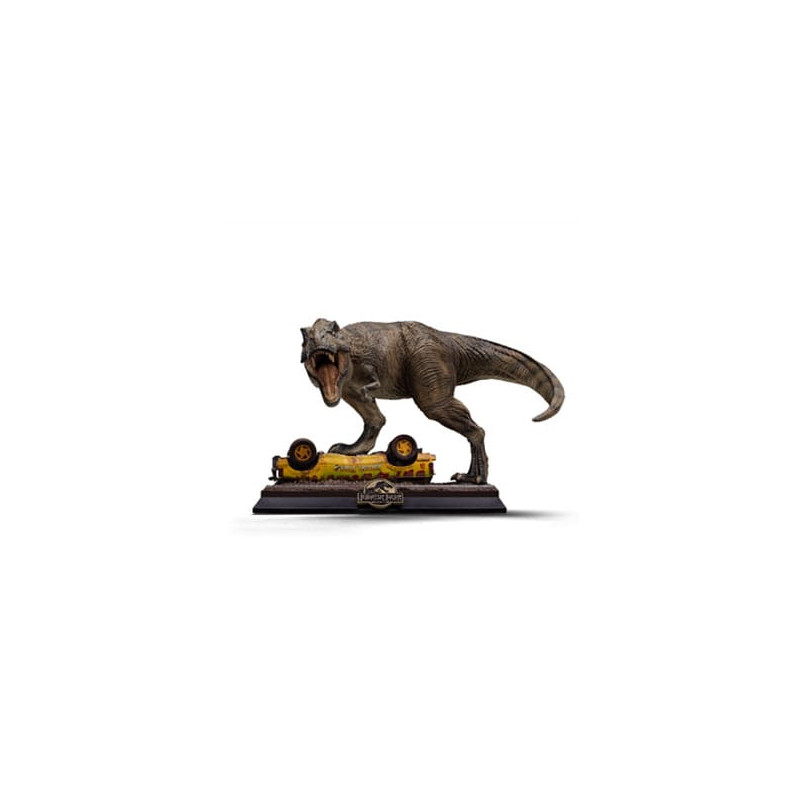 Jurassic Park Icons statuette T-Rex Attack 15 cm FIGURINE
