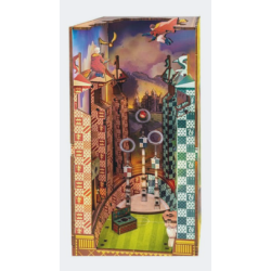 Harry Potter maquette Book Nook Tiny Adventures Terrain de Quidditch 23 cm