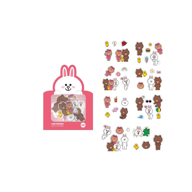STICKERS DÉCO LINE FRIENDS