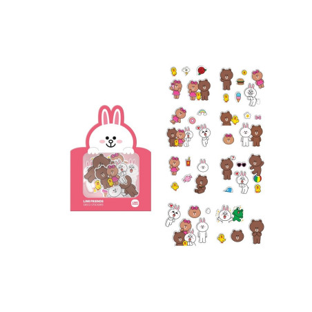 STICKERS DÉCO LINE FRIENDS