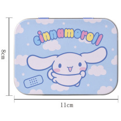 Boîte en métal de pansements Hello Kitty cinnamoroll
