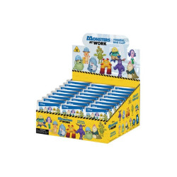BLIND BAG PORTE-CLES MONSTRES AT WORK MONSTRES ET CIE DISNEY PIXAR