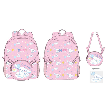 CINNAMOROLL - Must - Sac à dos + un mini sac détachable