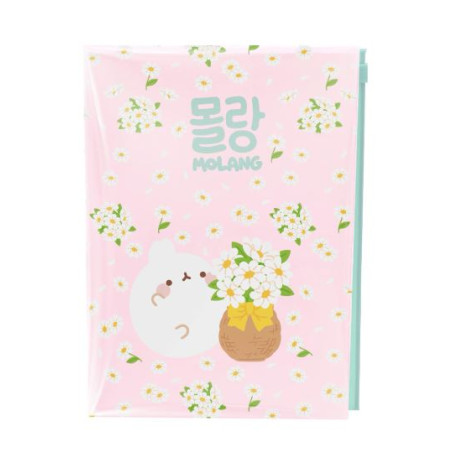 MOLANG - Blossom - Carnet avec Pochette