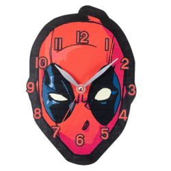 Horloge murale en métal -...