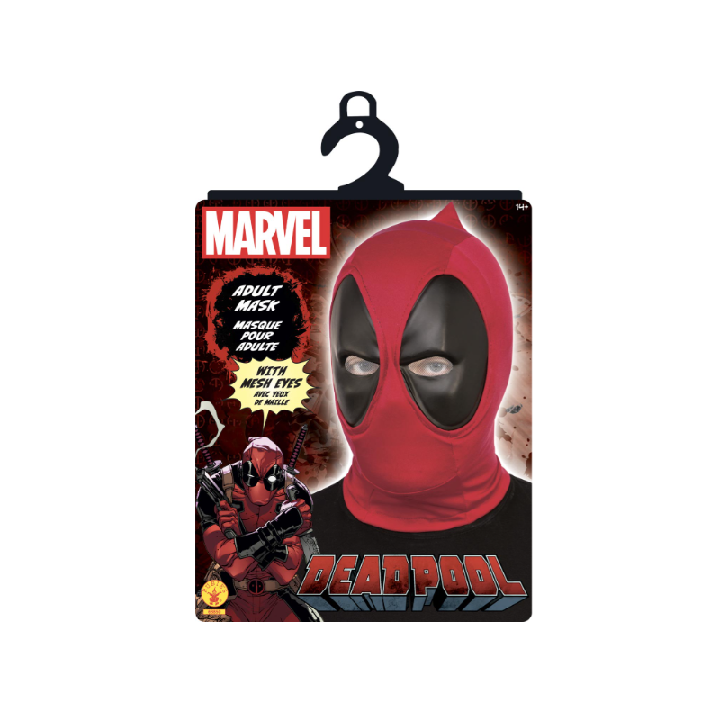 Déguisement adulte cagoule de Deadpool - Marvel
