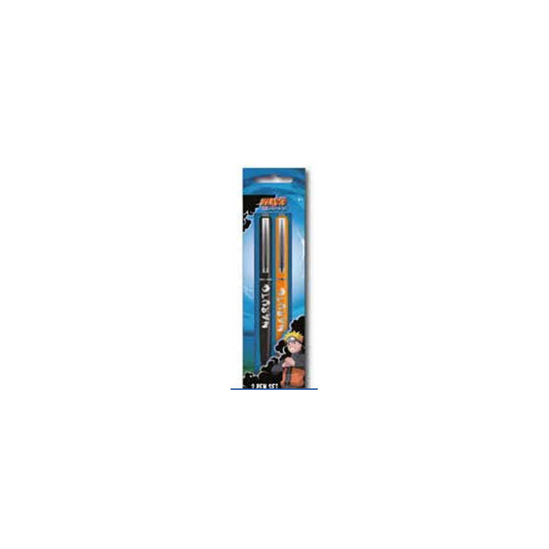Set de 2 stylos Naruto