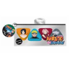 Set de 4 gommes personnages de Naruto