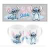 Mug en céramique watercolor - Stitch - 325 ml