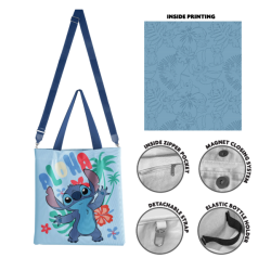 Tot bag prenium "Aloha" Stitch - Disney 40x36cm