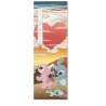 Poster de porte japon Stitch & Angel - Disney 53x158 cm