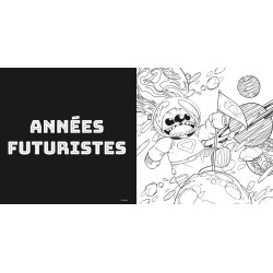 COLORIAGE Stitch à travers les âges