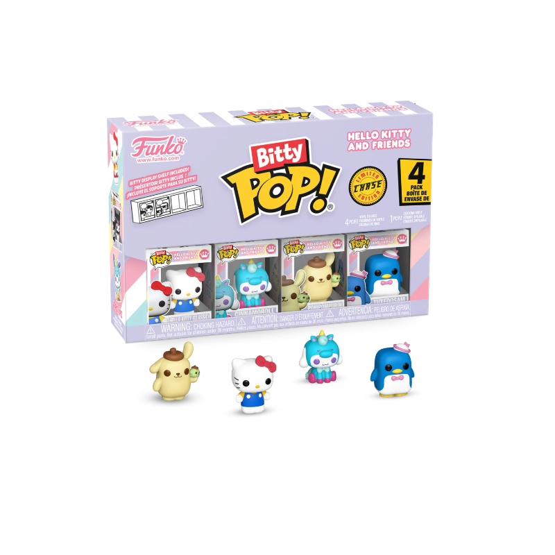 Bitty pop pack de 4  Hello Kitty - Sanrio