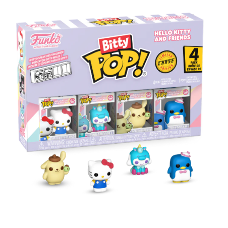 Bitty pop pack de 4  Hello Kitty - Sanrio