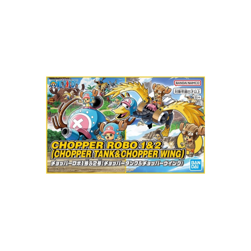Chopper robot 1&2 ( Chopper Tank & Chopper Wing ) model kit - One Piece