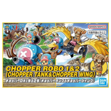Chopper robot 1&2 ( Chopper Tank & Chopper Wing ) model kit - One Piece