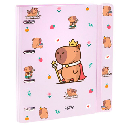 Classeur à anneaux Majesté Capibara
