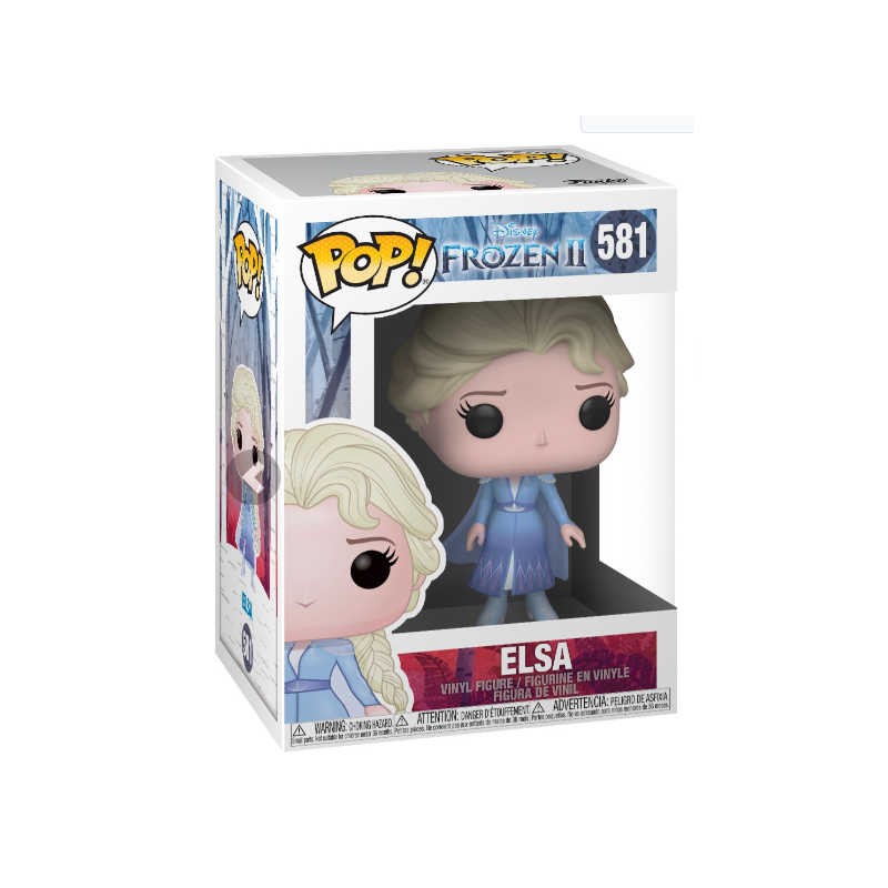 Figurine POP N°581 - Elsa - La reine des neiges - Disney