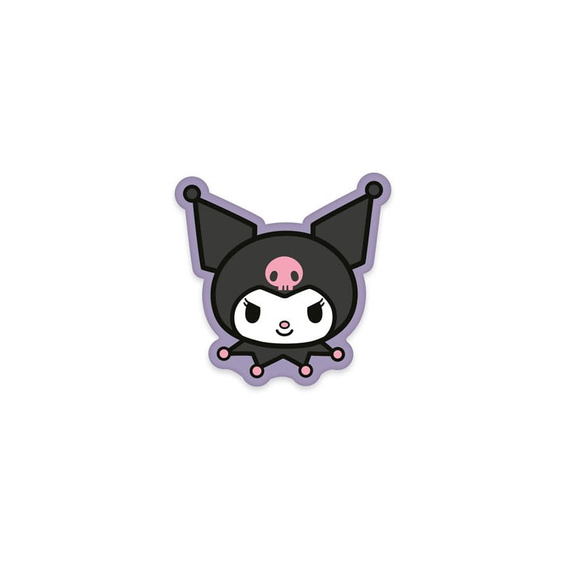 Sanrio oreiller Kuromi Face 36 cm