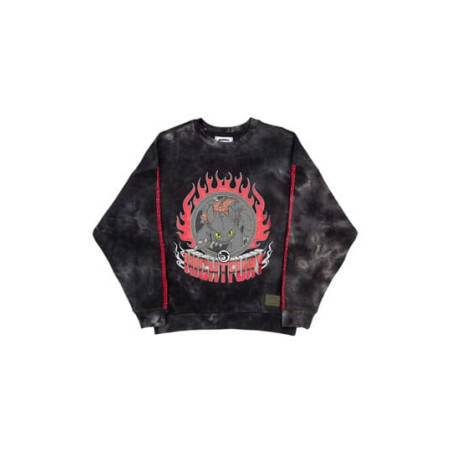SWEAT COL ROND LOUNGEFLY DRAGONS DREAMWORKS XXL