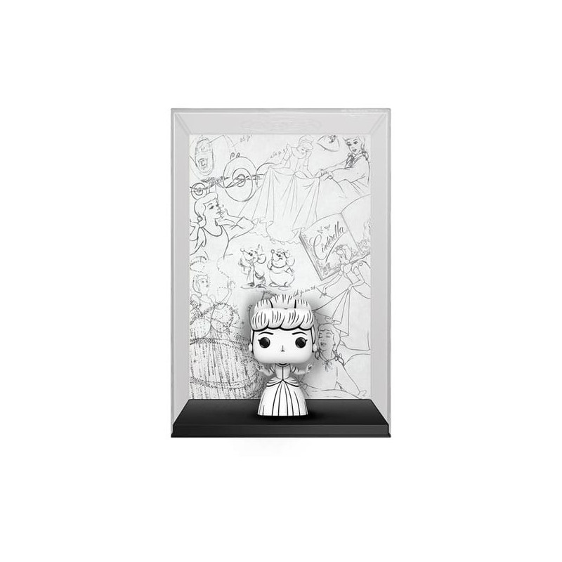 Figurine en vinyle Cendrillon POP! Couverture de bande dessinée esquissée - Cendrillon 9 cm