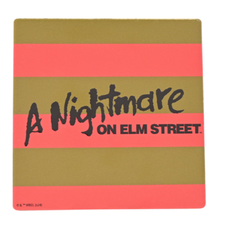 Sous-verres carré - Freddy stripes - Les griffes de la nuit